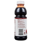 Ingredients info on a bottle of tart cherry juice.