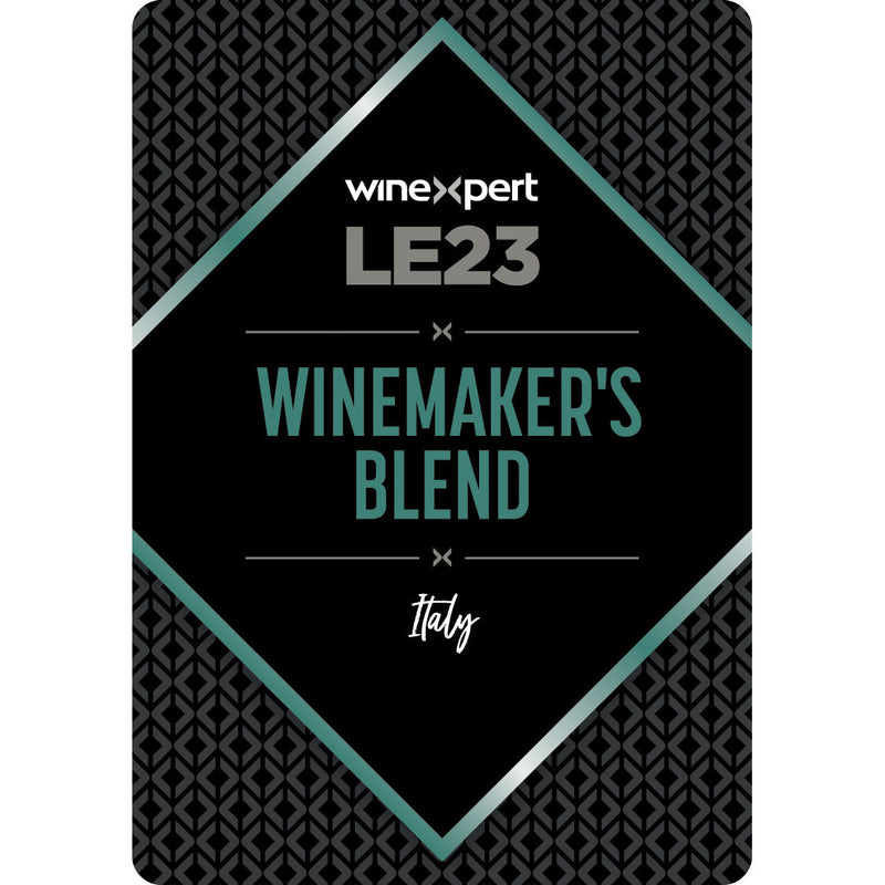 LE23 Winemaker's Blend Wine Bottle Label