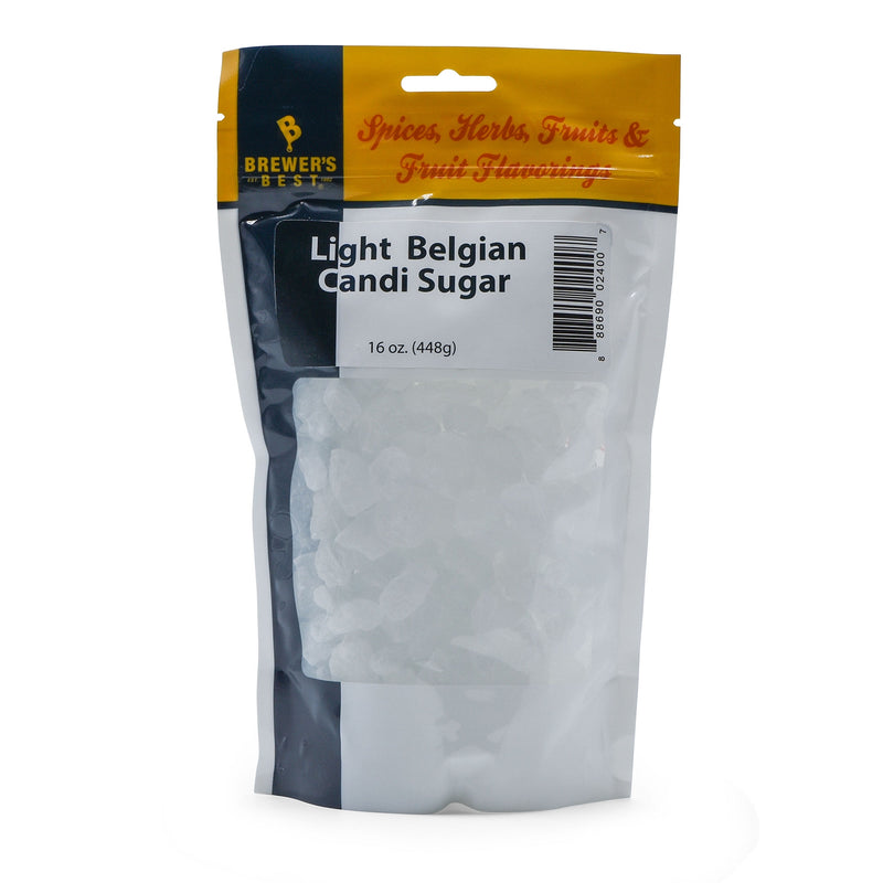 1-pound bag of Light belgian candi sugar
