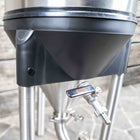 Close up of Anvil Crucible Fermentor sample valve
