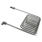 Close up of cooling coils