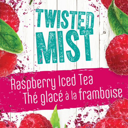 Label for Raspberry Ice Tea Wine Cocktail Recipe Kit