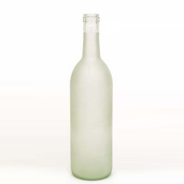 750 ml Clear Frosted Glass Bordeaux Wine Bottles, 12 ct – Midwest Supplies
