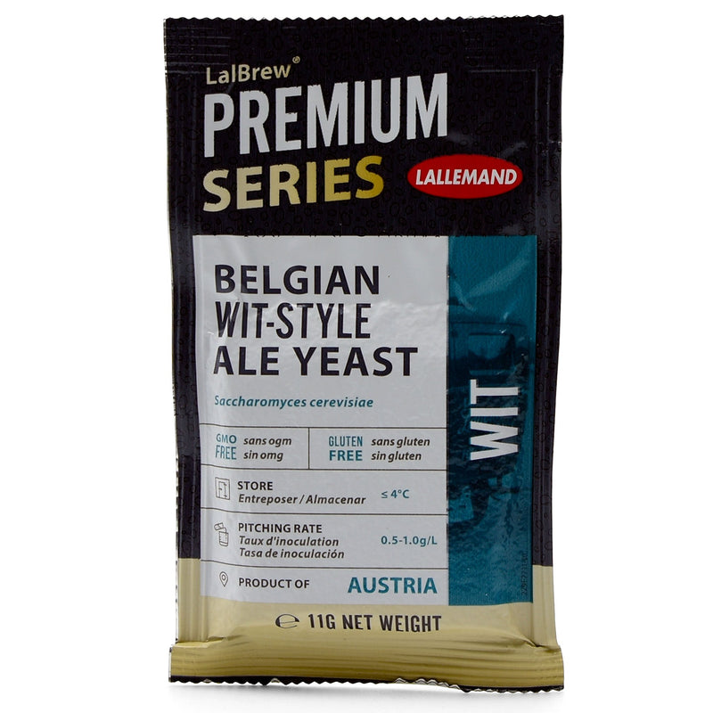 Front side of LalBrew® Wit Wheat Beer Dry Yeast