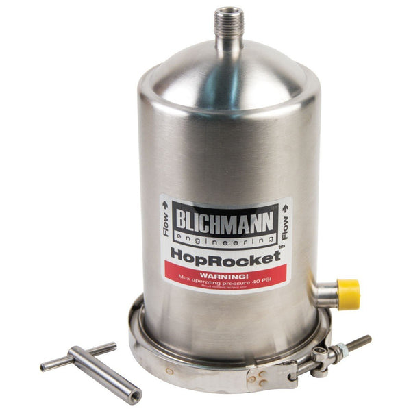 The Blichmann HopRocket with a tightener