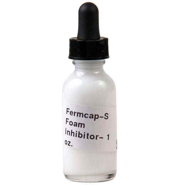 1-ounce dropper container of Fermcap-S foam inhibitor
