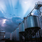 Grain silos at Root Shoot Malting