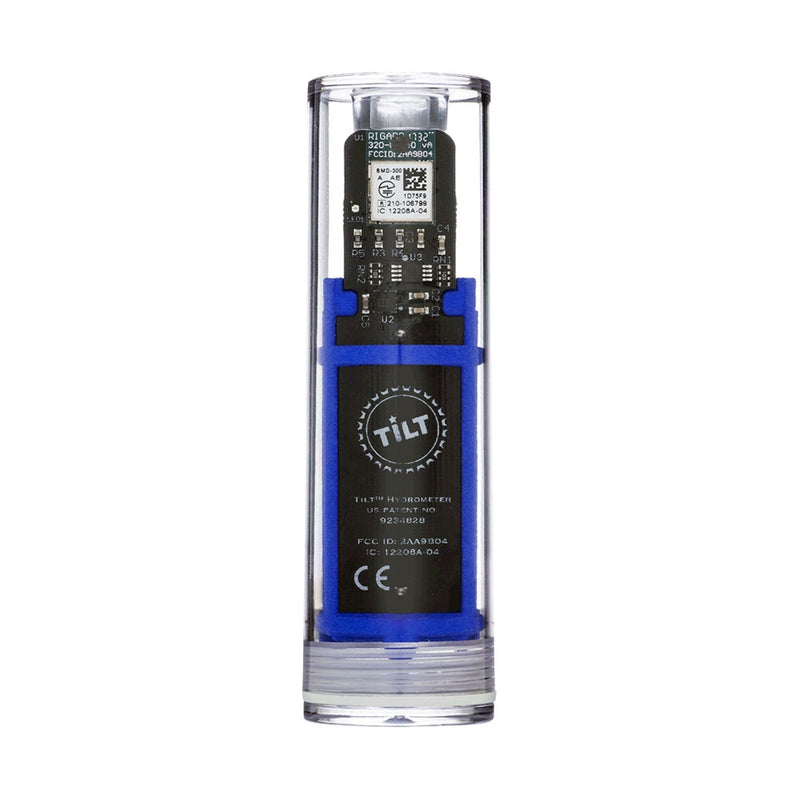 Blue Tilt Digital Hydrometer and Thermometer
