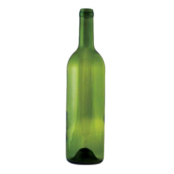 750 ml Green Punted Bordeaux Bottle