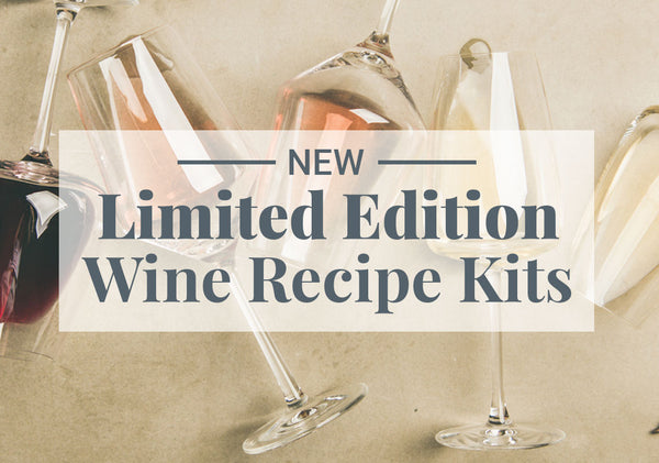 Limited Edition Wine Recipe Kits