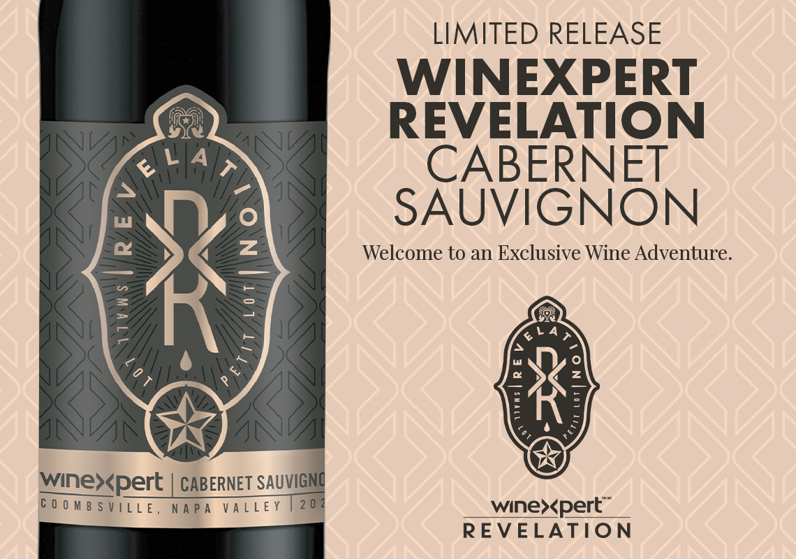 Revelation Napa Valley Cabernet Sauvignon Wine Recipe Kit - Winexpert Limited Edition