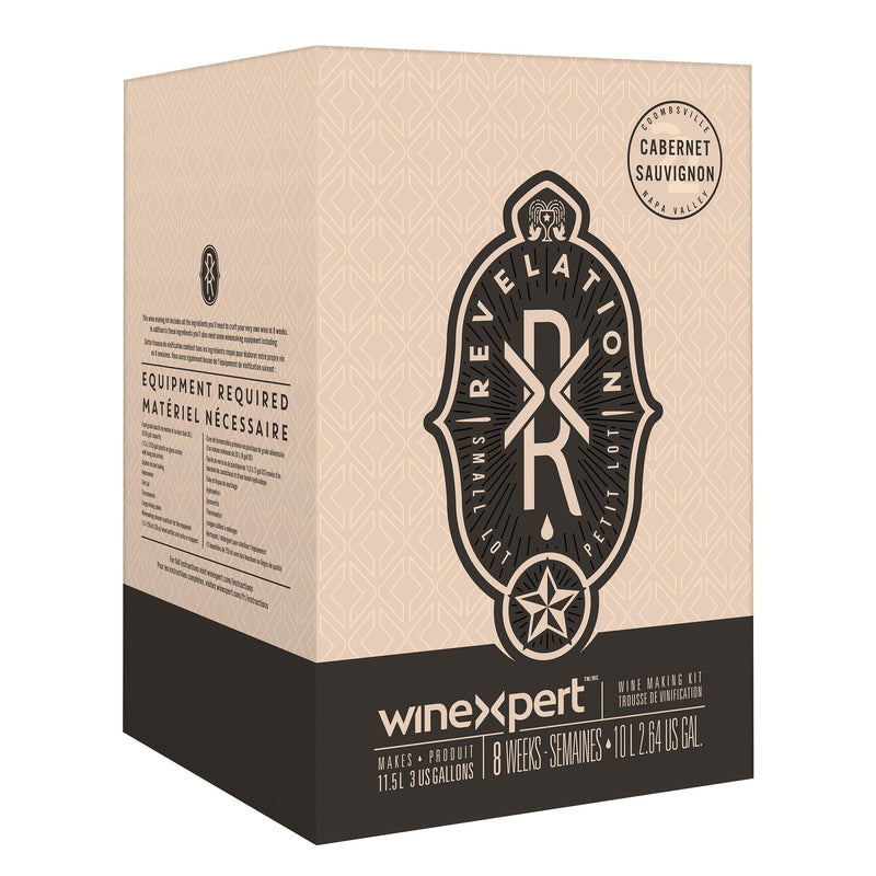 Box of Winexpert Revelation Napa Valley Cabernet Sauvignon