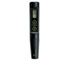 Milwaukee pH54 pH meter standing vertically with waterproof cap attached, displaying a pH reading of 7.01 on its LCD screen.