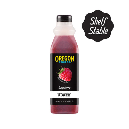 32oz bottle of Raspberry puree
