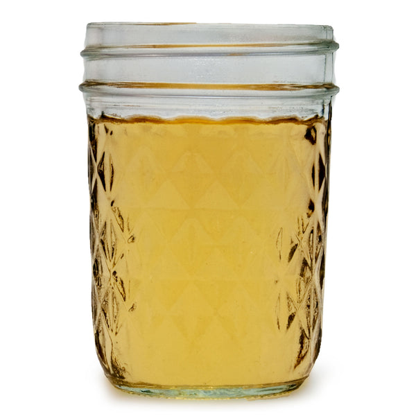 NB Artisanal Sack Sweet Mead in a mason jar