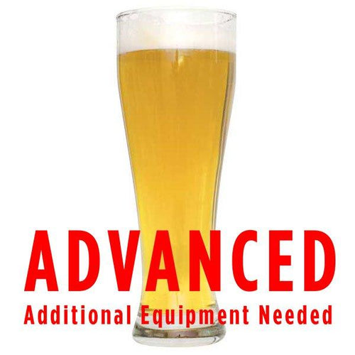 Blue Loon Lite White Ale low-ABV wheat beer labeled Advanced Additional Equipment Needed