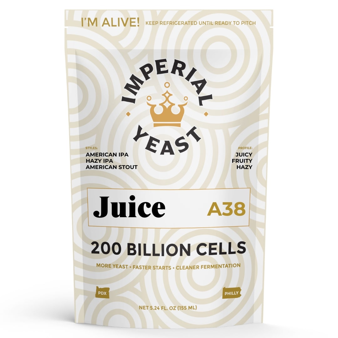 Pouch of Imperial Yeast A38 Juice