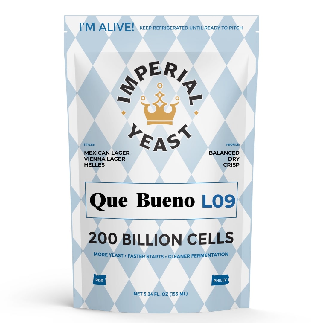 Mexican Lager Yeast pouch from imperial yeast labs