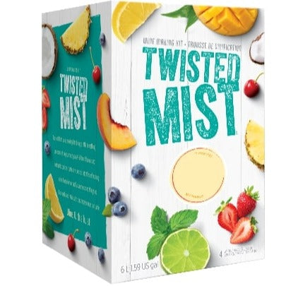 Box of Bahama Mama Wine Recipe Kit - Winexpert Twisted Mist Limited Edition