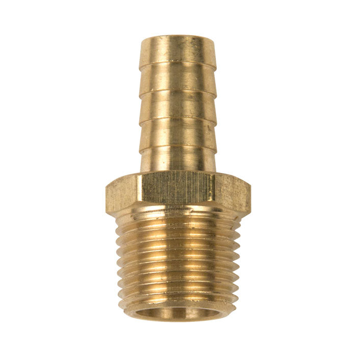 1/2-inch NPT to 1/2-inch barbed connection