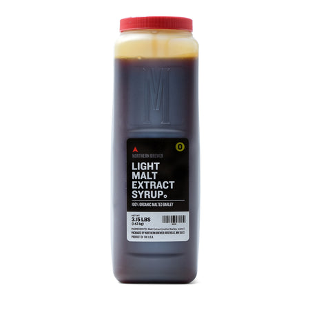 Light Malt Extract Syrupin a 3.15-pound container