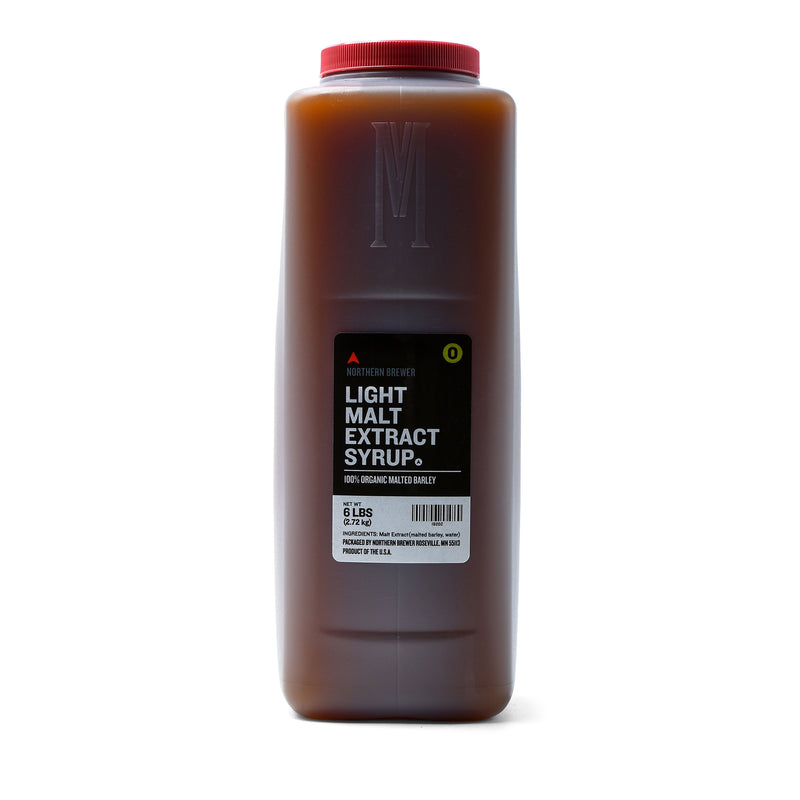 Light Malt Extract Syrup in a 6-pound container