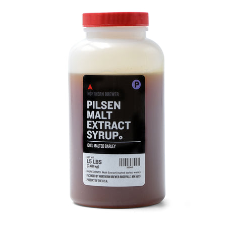 Pilsen Malt Extract Syrup in a 1.5-pound container