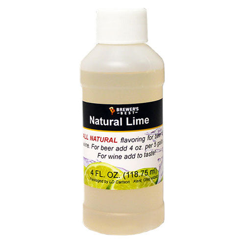 Natural Lime Flavoring 4oz