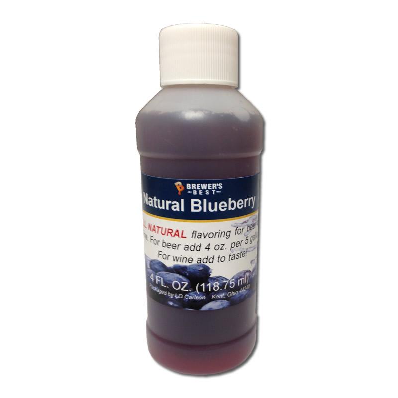 4-ounce bottle Natural Blueberry Flavor Extract