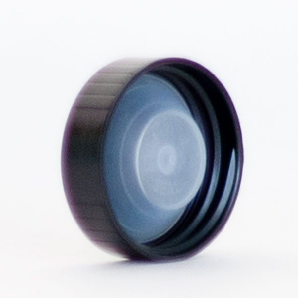 38mm Poly Seal Screw Caps- 12 ct