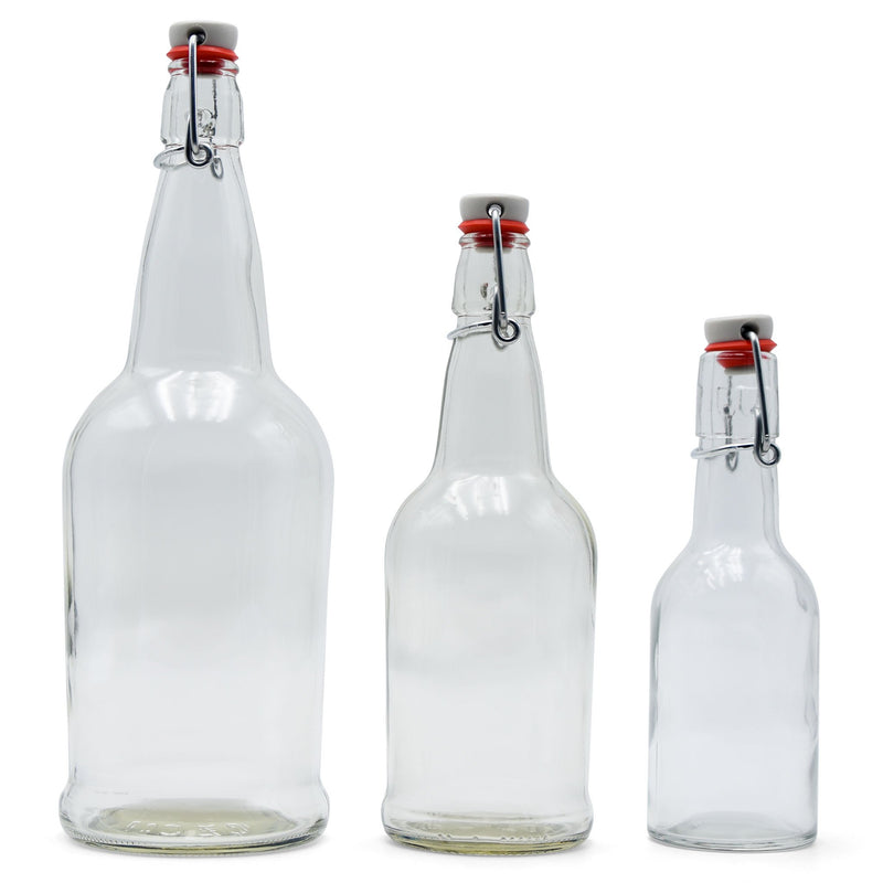 Reusable Glass Bottle, 16 OZ Glass Bottles