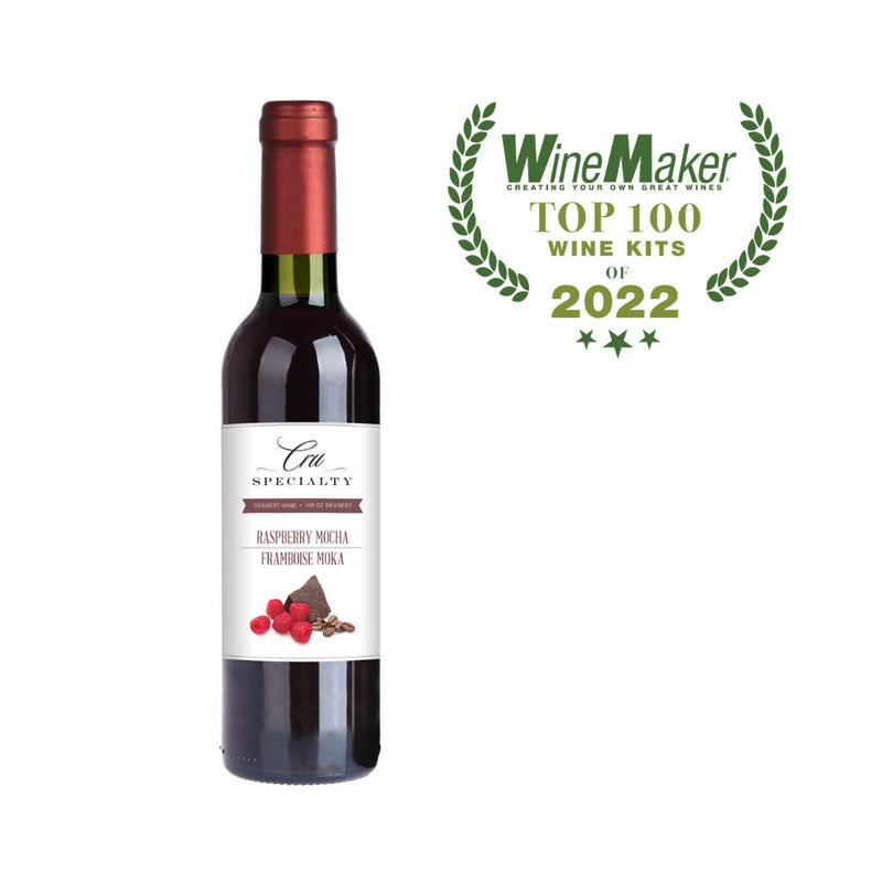 Raspberry Mocha Dessert Wine Kit 2022 Wine Maker top 100