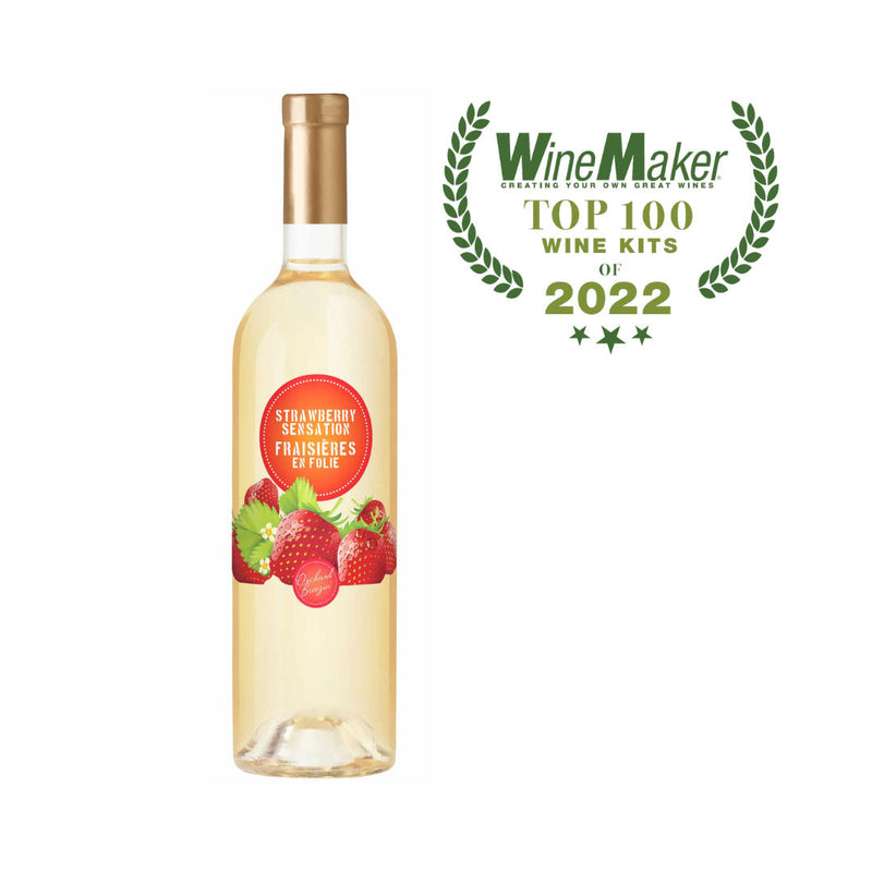Strawberry Sensation Wine Cooler Kit - RJS Orchard Breezin'
