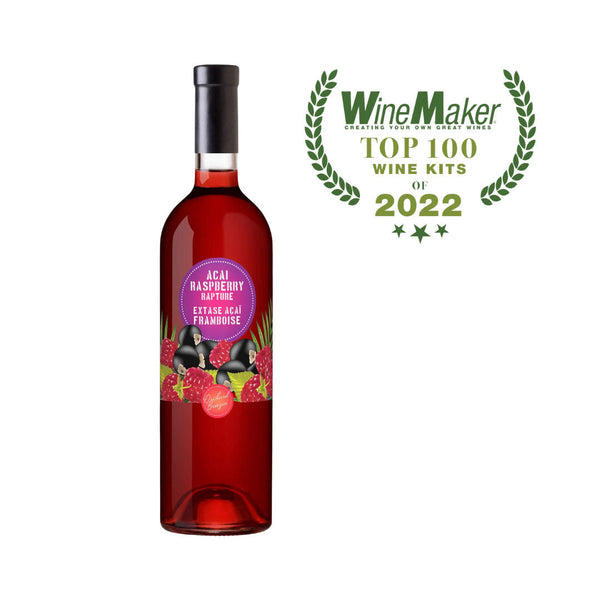 Acai Raspberry Rapture Wine Cooler Kit - RJS Orchard Breezin'
