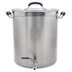 10 Gallon stainless steel megapot Brew Kettle with a built-in valve