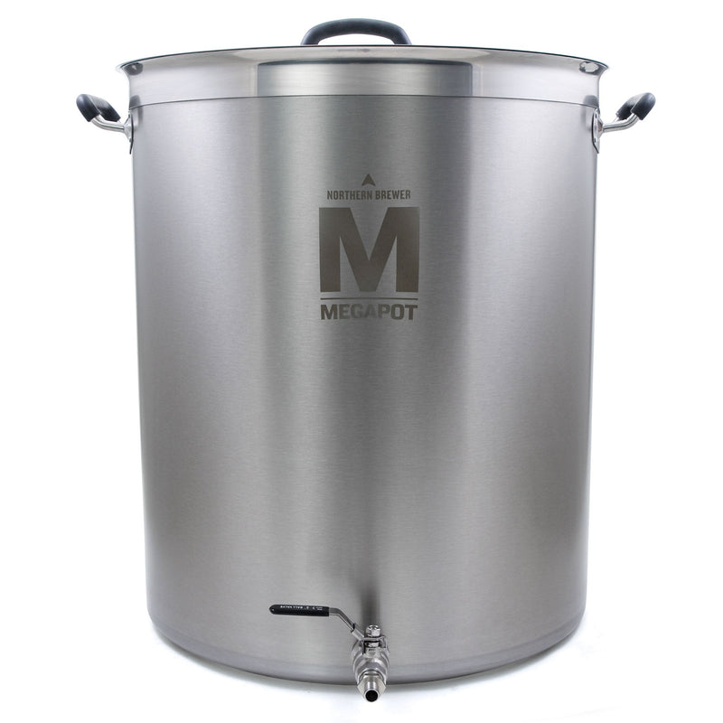 30 Gallon MegaPot Brew Kettle With Ball Valve (no Thermometer)