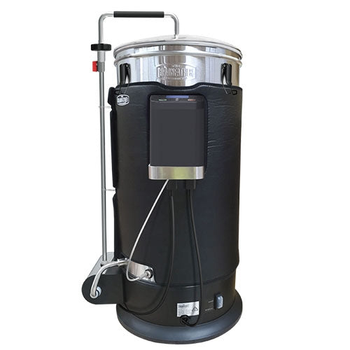 The Grainfather Graincoat wrapped around a grainfather