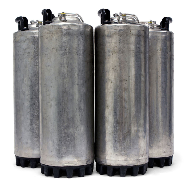 Four Reconditioned 5-Gallon Ball Lock Kegs