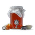 The three-gallon Continuous Brew Kombucha Starter Kit with its contents on display