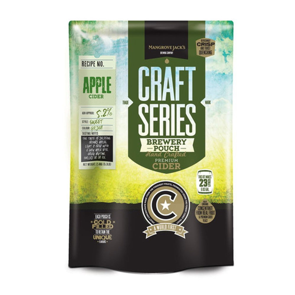 Craft Hard Apple Cider Recipe Kit pouch