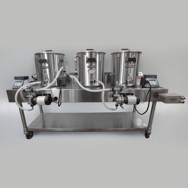 The Blichmann Complete Gas RIMS Horizontal Brewing System