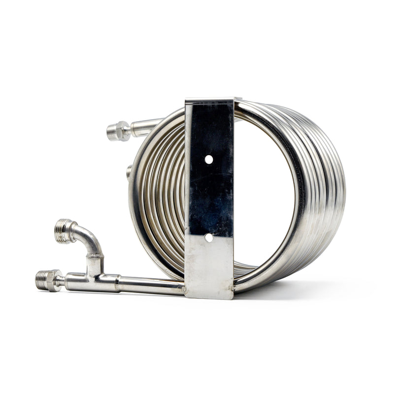 Northern Brewer Stainless Counterflow Chiller Angle View