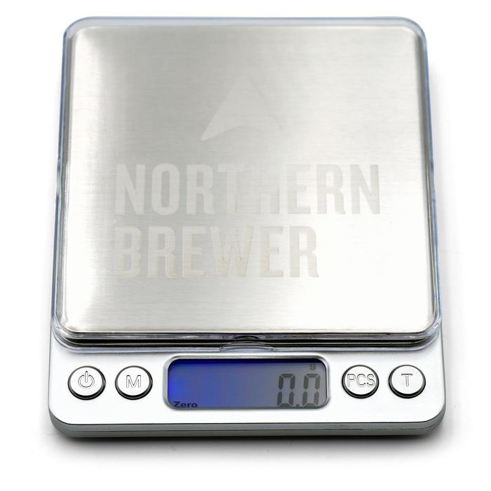 Northern Brewer Brewing scale on and at zero
