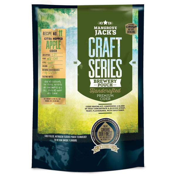 Craft Hard Hopped Cider Recipe Kit - Mangrove Jack’s