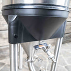 Close up of Anvil Crucible Fermentor sample valve