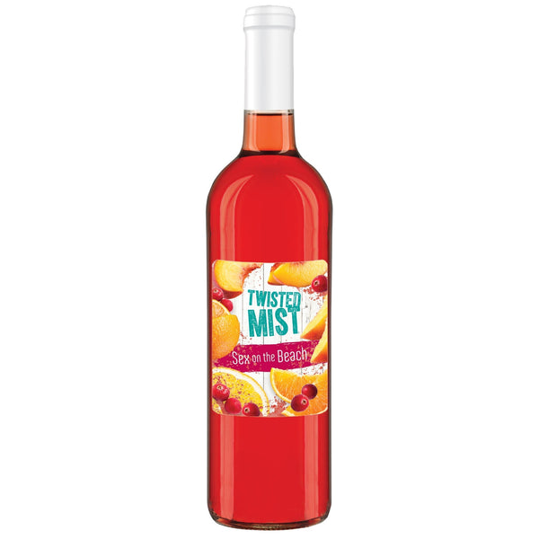 Bottle of Sex on the Beach Wine Recipe Kit - Winexpert Twisted Mist Limited Edition