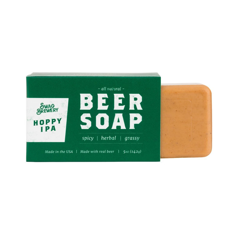 Beer Soap - Hoppy IPA coming out of the box