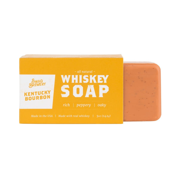 Whiskey Soap - Kentucky Bourbon coming out of the box