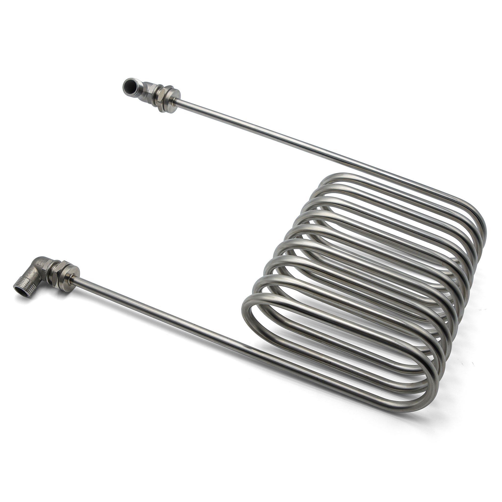 Close up of cooling coils
