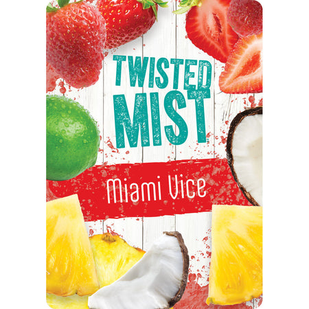Label for  Miami Vice Wine Recipe Kit - Winexpert Twisted Mist Limited Edition